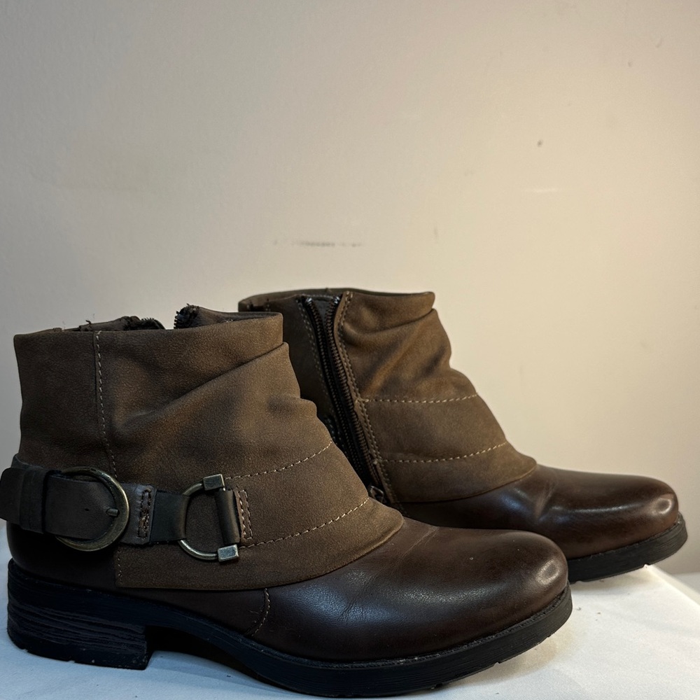 Earth Origins Dark Brown Ankle Boots
